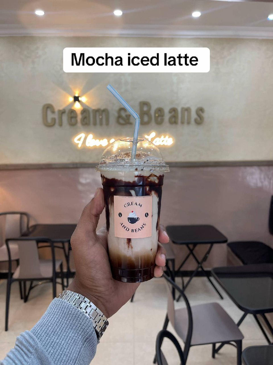 Mocha Iced Latte